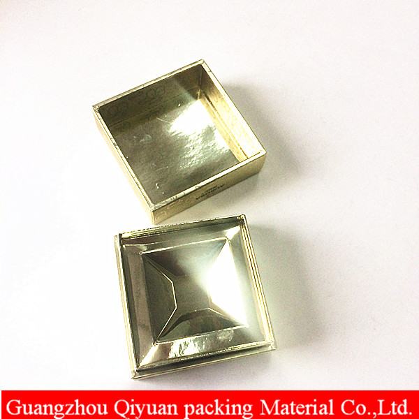 China Supplier Recycle Gold Glossy Packaging Paper luxury gift box for soap
