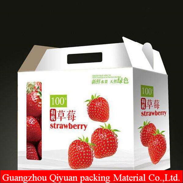 Custom Corrugated Box for Packing Strawberry