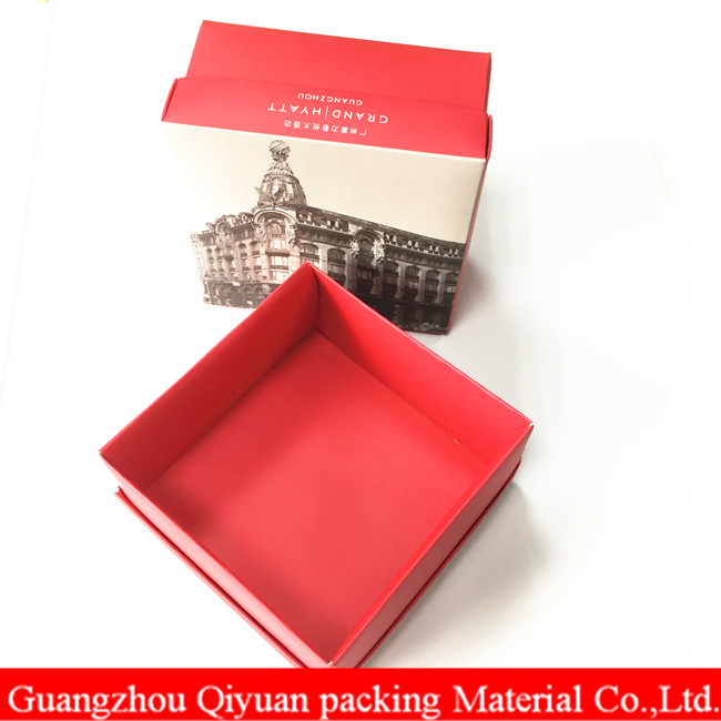 1 Pcs MoonCake Packaging 300GSM Coated Paper Small Square Custom Printing Recycle Carton Paper Box