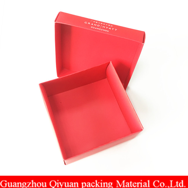1 Pcs MoonCake Packaging 300GSM Coated Paper Small Square Custom Printing Recycle Carton Paper Box