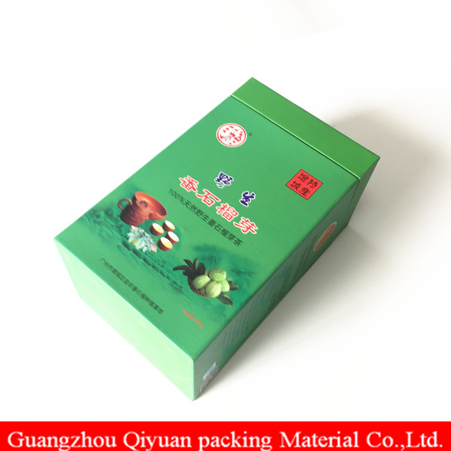 Packaging Used China Supplier Cardboard Rigid Rectangle Feather Hat Paper Tea Box