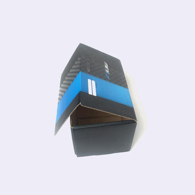 High Quality Custom Cheap Black Corrugated Paper Gift Box for Electronics