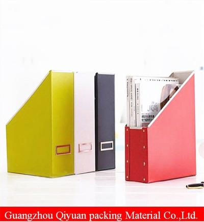 Customized design cardboard paper office box file