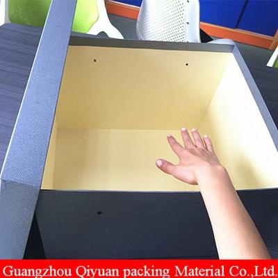 Custom newest large paper matte cardboard box packaging for handbag