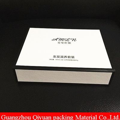 Luxury Simple custom design print cosmetic cardboard magnetic flip top gift box