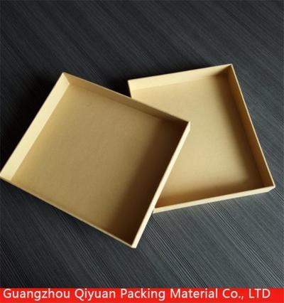 Custom printed natural brown paper box kraft paper box packaging