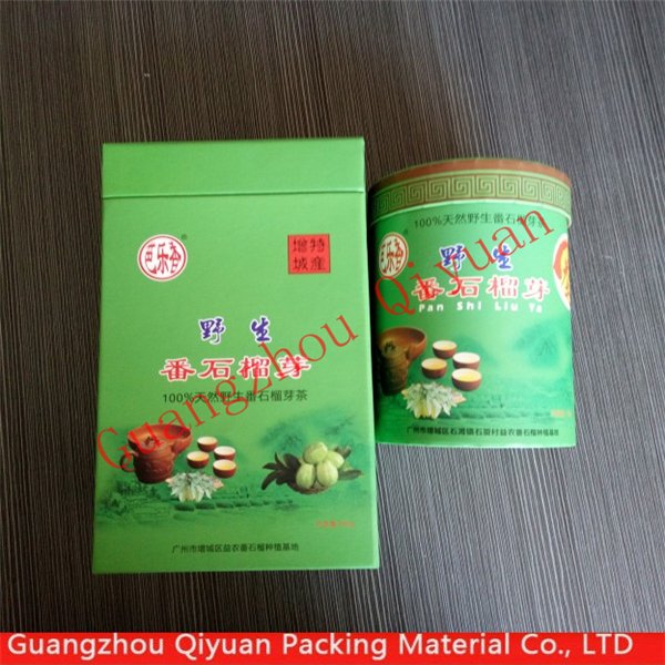 Custom high quality cylinder tall rectangle box round tea gift packaging box