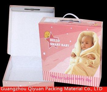 China Gift & Craft Industrial Use and Accept Custom Order towel baby blanket packaging box