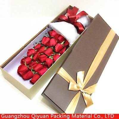 China Hot selling Rectangle flower bouquets packaging ,flower box luxury