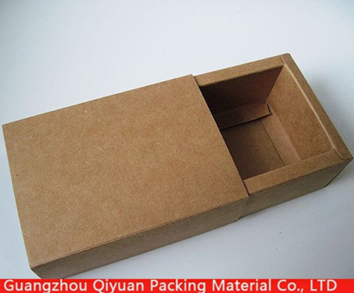 China Manufacturer Custom OEM drawer box packaging kraft paper box sliding