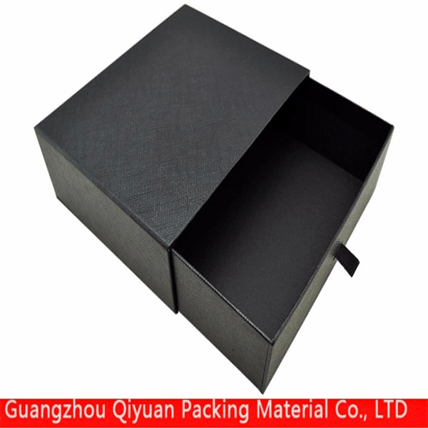 Custom style handmade recycled paper drawer box packaging