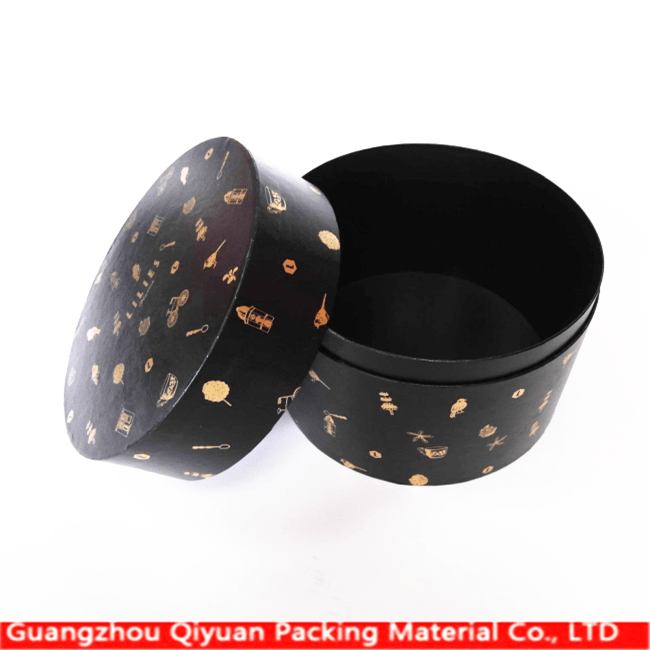 Wholesale round cheap hat box with lids