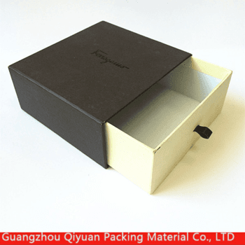 2016 Custom Decorative Rectangle drawer shape sales hard ningbo cardboard box