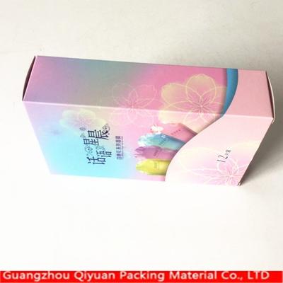Custom printing and High quality designed luxury cosmetic paper packaging box