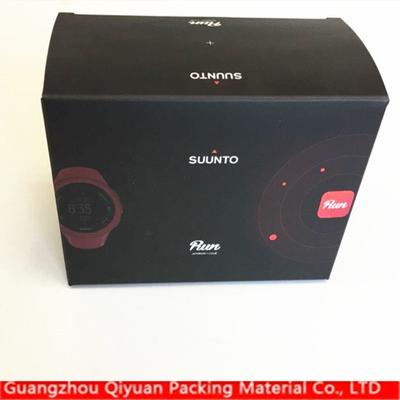 Custom High quality custom black paper gift box