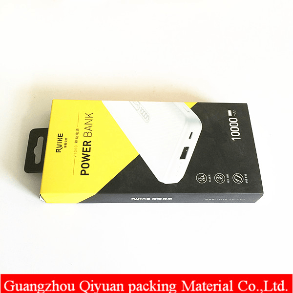 Custom Made Cellphone Power bank Case Paper Packaging Box With Printing Logo