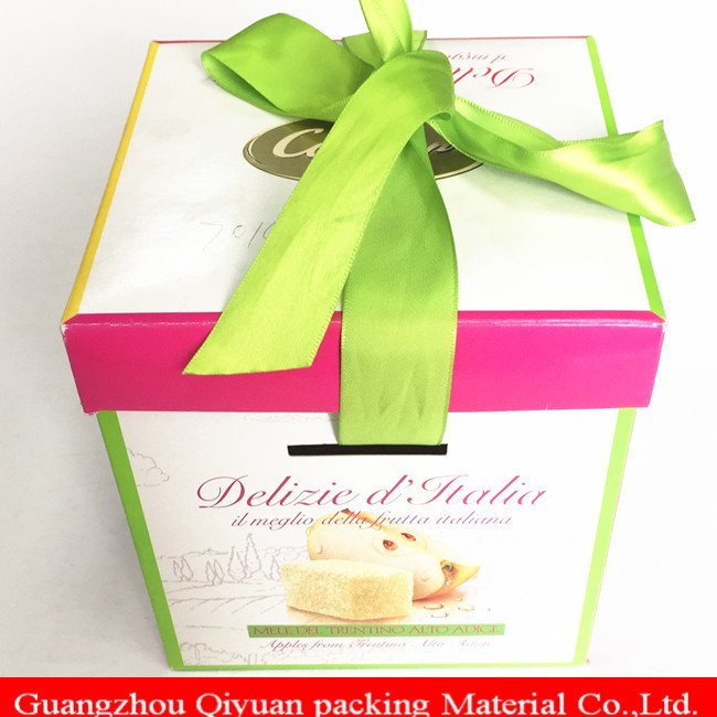 Cheap Custom Print Fruit Cake Packaging With Lid,Box Design PackagingFor Cake
