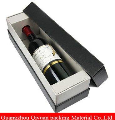 Single Custom Cheap Cardboard Paper Wine Glass Box, Dimension Of Carton Wine Box Packaging