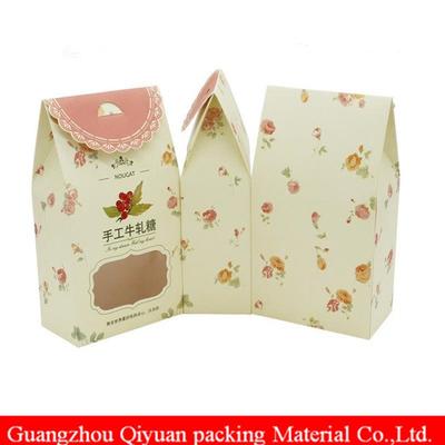House Shape Custom Print Cheap Price Promotion Bakery Packaging Brown Color Accept Food Grade Paper Bag