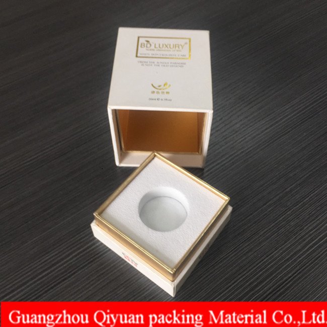 Guangzhou Company White Color Print Perfume Packaging Cardboard Paper Magic Box With OEM Accept