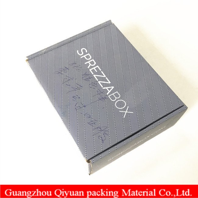 Custom Printed Corrugated Board Flat Shipping Drop Front Shoe Packaging Stackable Box