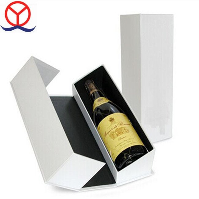 2018 OEM High Qaulity Custom Paper Wine Box /Hard Case Cardboard Wine Gift Box