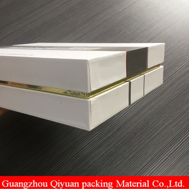 Paper Material Used White Rigid Custom Printed Inner Box Luxury Cosmetic Packaging Box For Skin Care Cream