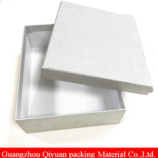 Paper Material Apparel Used Silver Cardbard Suspenders Packaging Box