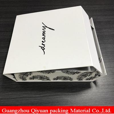 Large Flat Pack Foldable Flat Pack Custom Design Rigid Paper Bed Sheet Packaging Box