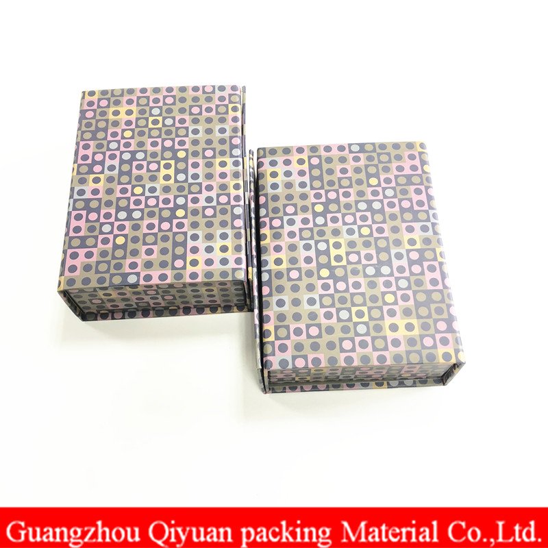 Foldable Cardboard Custom Print Hand Made PDQ Square Panties Packaging Box