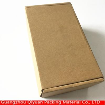 Recycle & Economic Mailing Custom No Printed Brown Kraft Cheap E-flute Corrugated Box Packaging For Water Faucet