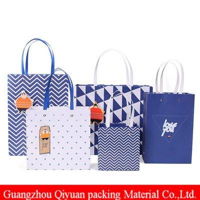 250GSM Top Quality Custom Printing Recycle Cement Gift Packaging Guess Paper Bag For Wedding