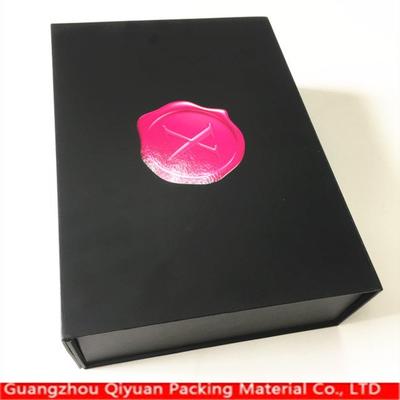 2018 Wholesale Custom UV Logo Flat Shipping Cardboard Paper Black Wedding Invitation Card Box For Thank You Cards