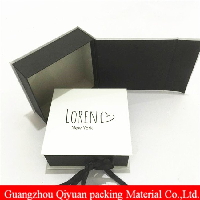 2018 High Quality Rectangle Custom Printing Cardboard Paper Gift Foldable Packaging White Box