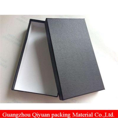 Wholesale Chinese Luxury Plain Matte Black Customer Towel Set in Gift Box For Sale