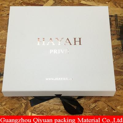 2018 2mm Thickness Cardboard Paper Black Custom Wig Folding Rigid Gift Boxes For Ramadan Decoration