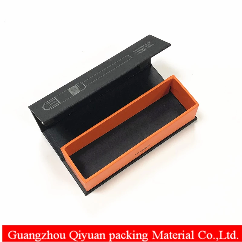 2018 Cardboard Luxury Magnet Spot UV Small Matt Black Handmade Box