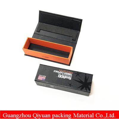 2018 Cardboard Luxury Magnet Spot UV Small Matt Black Handmade Box