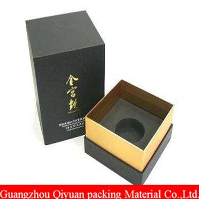 2018 Luxury Paper Material Custom Used Black Cardboard Tube For Packaging