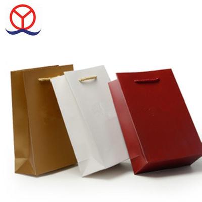 2018 Alibaba Sale Custom Design Luxury Shopping Used Handmade Red Paper Bag