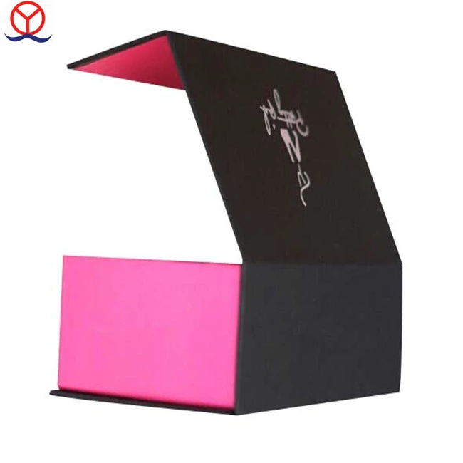 Handmade Black Matte Cardboard Custom Design Luxury Paper Gift Packaging Box