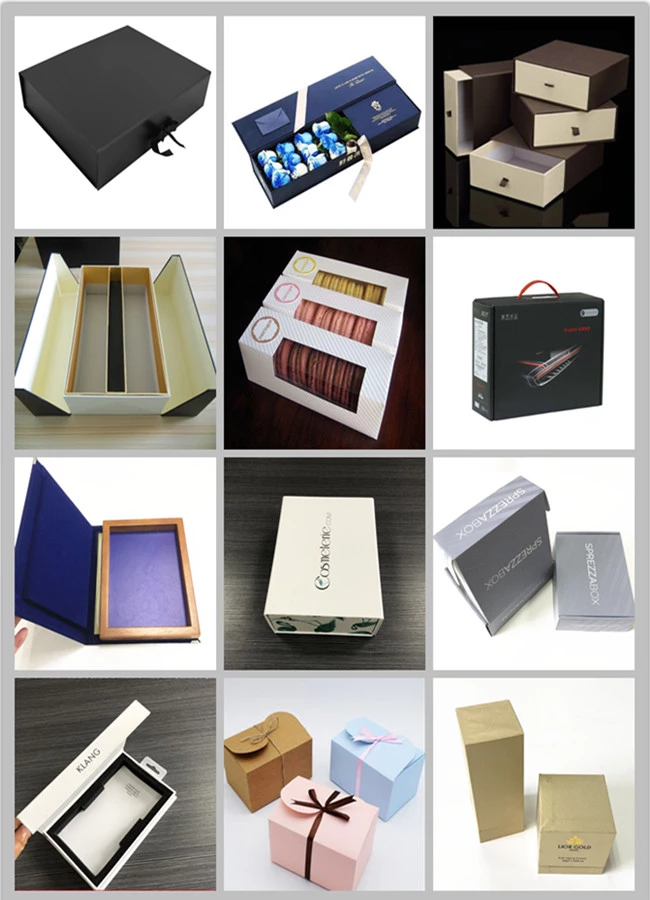 Free Sample Custom Design Rigid Sliding Out Paper Shoe Boxes