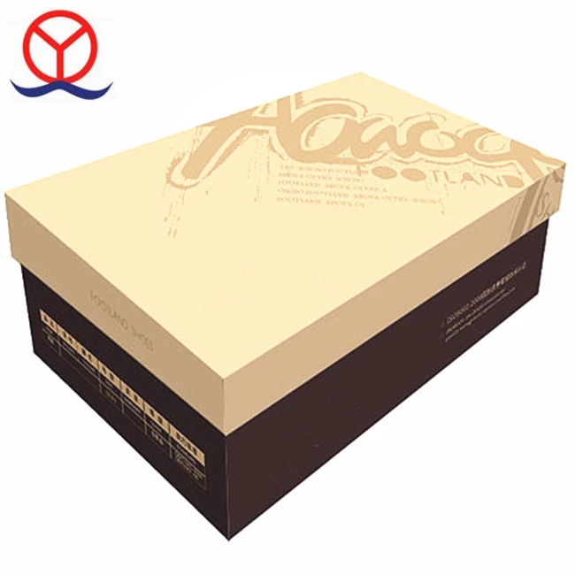 Custom Name Printing Recycle Paper Luxury Empty Cardboard Shoe Boxes For Sale