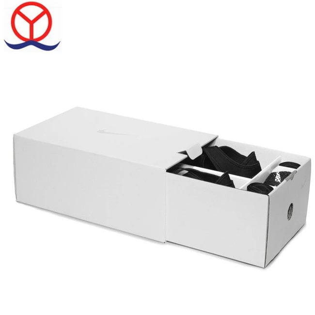 Custom Printing Drop-Front Cardboard Box Shoe ,Luxury Paper Packaging Boxes For Shoes