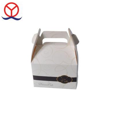 2018 Plain White Custom Design Suitcase Cardboard Food Paper Cake Boxes