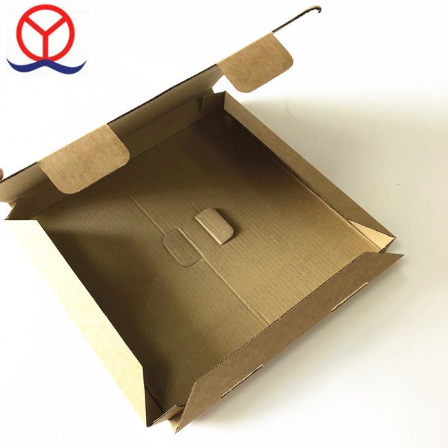 E-flute Corrugated Brown Kraft Paper Custom Design Gift Packaging Envelop Shaped Envelope Box