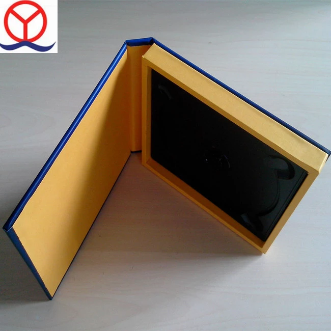 2017 China Custom Design Flip-Top Cardboard Paper Luxury Dvd Box Set Packaging