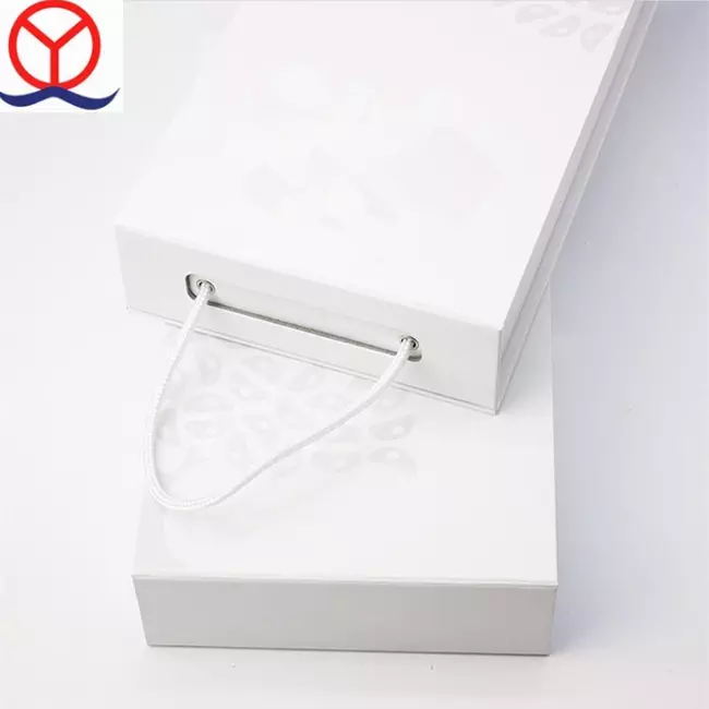 Manufactures Custom Printing Luxury Packaging Cardboard Rigid Suitcase Small White Paper Gift Box