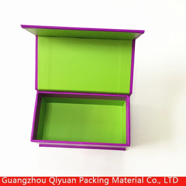 8*10 Book Shaped Custom Design Cardboard Paper Cube Wig Packaging Box With Branding