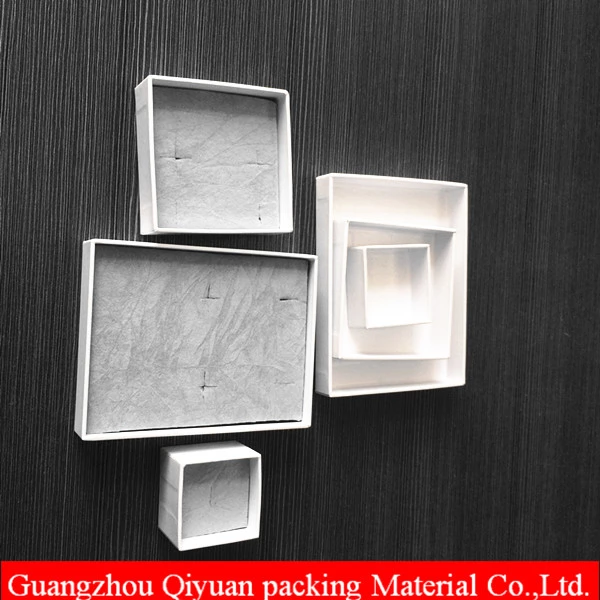 4*4*4 Classy Cute Small Square Custom Logo Foiled Paper Gift Boxes